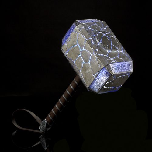 Marvel Legends Series Mighty Thor Mjolnir Electronic Hammer - Imagen 2