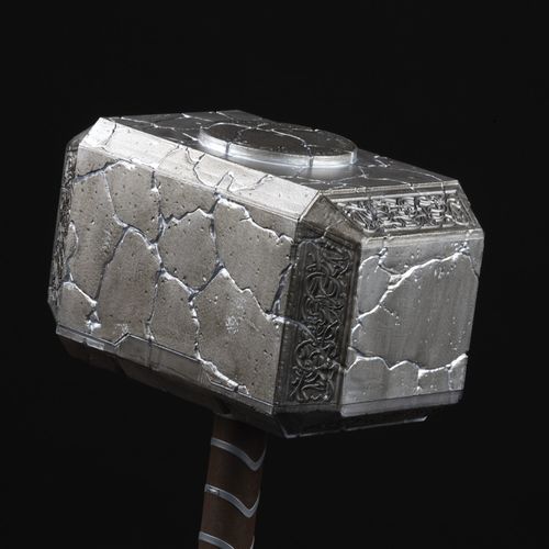 Marvel Legends Series Mighty Thor Mjolnir Electronic Hammer - Imagen 4