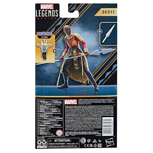 Marvel Legends Series Okoye Black Panther - Imagen 2
