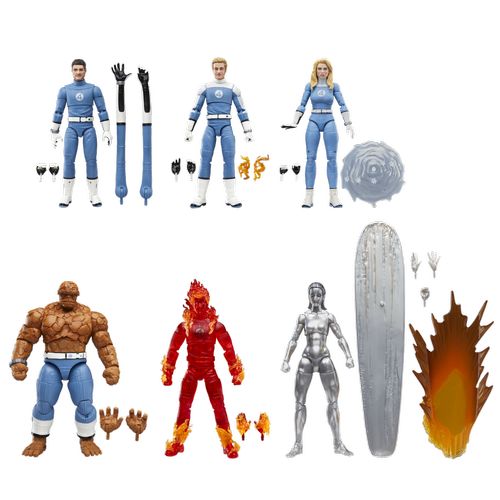 Marvel Legends Series Pack 6 Figuras The Fantastic Four: First Steps - Imagen 2