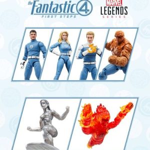 Marvel Legends Series Pack 6 Figuras The Fantastic Four: First Steps