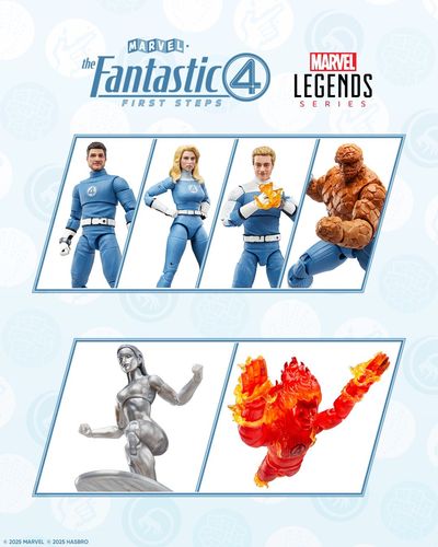 Marvel Legends Series Pack 6 Figuras The Fantastic Four: First Steps