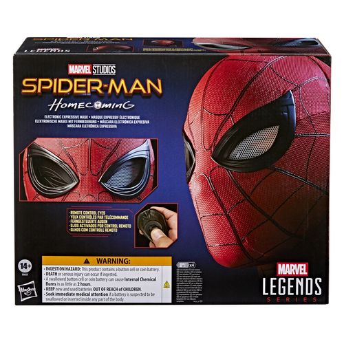 Marvel Legends Series Spider-Man Electronic Expressive Mask - Imagen 9