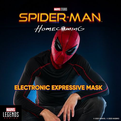 Marvel Legends Series Spider-Man Electronic Expressive Mask