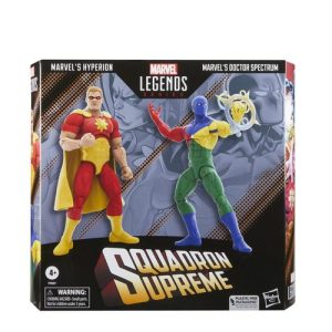 Hasbro Marvel Legends Series Squadron Supreme Marvel's Hyperion and Marvel's Doctor Spectrum
