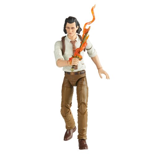 Marvel Legends Tesseract Electronic Role Play Accessory with Light FX and Loki Figure - Imagen 7