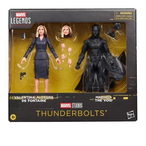 Marvel Legends Series Valentina Allegra de Fontaine and Marvel's The Void