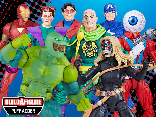 Marvel Legends Series Wave Puff Adder - Imagen 2