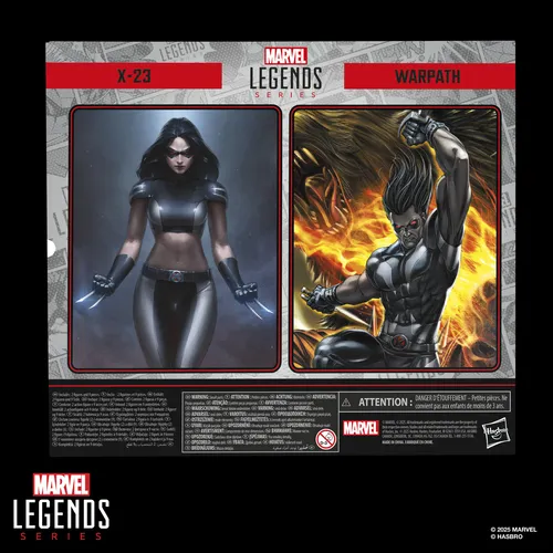 Marvel Legends Series X-Force X-23 & Warpath - Imagen 6