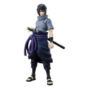 Naruto Figura SH-Figuarts Sasuke Uchiha Solitary Shinobi 15 cm