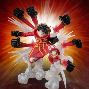 One Piece Figuarts ZERO Extra Battle Estatua PVC Monkey D. Luffy -Gum Gum Hawk Gatling- 19 cm