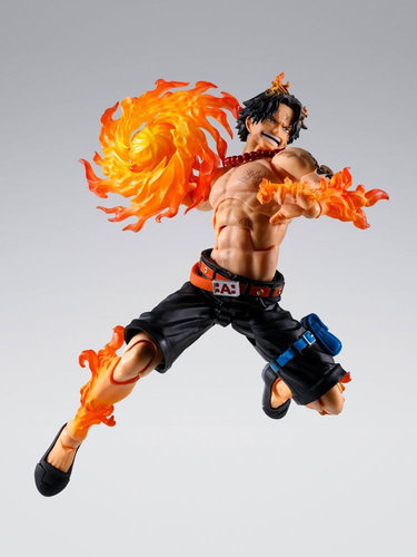One Piece Figura S.H. Figuarts Portgas D. Ace -Marineford- 16 cm - Imagen 4