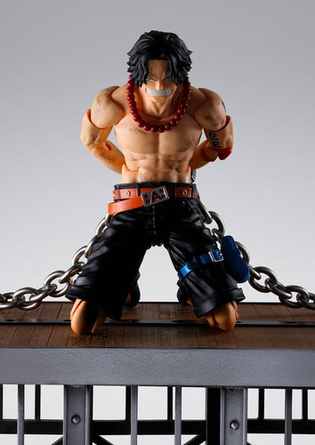 One Piece Figura S.H. Figuarts Portgas D. Ace -Marineford- 16 cm - Imagen 6