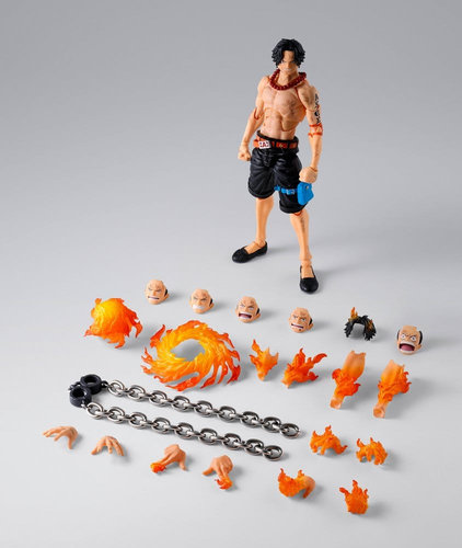 One Piece Figura S.H. Figuarts Portgas D. Ace -Marineford- 16 cm - Imagen 2