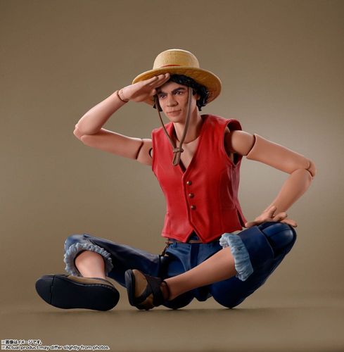 One PieceFigura S.H. Figuarts Monkey D. Luffy (Netflix) 14 cm - Imagen 3