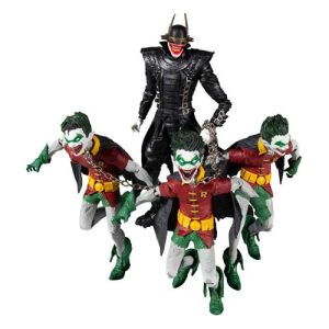 DC Pack 4 Figuras Collector Multipack The Batman Who Laughs with the Robins of Earth 18 cm McFarlane Toys