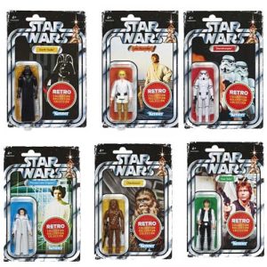 Pack Star Wars E5 6 Figuras Retro Kenner