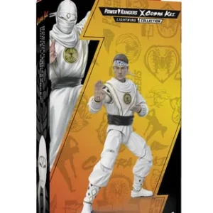 Power Rangers Lightning Collection Mighty Morphin X Cobra Kai Daniel LaRusso Morphed White Crane Ranger