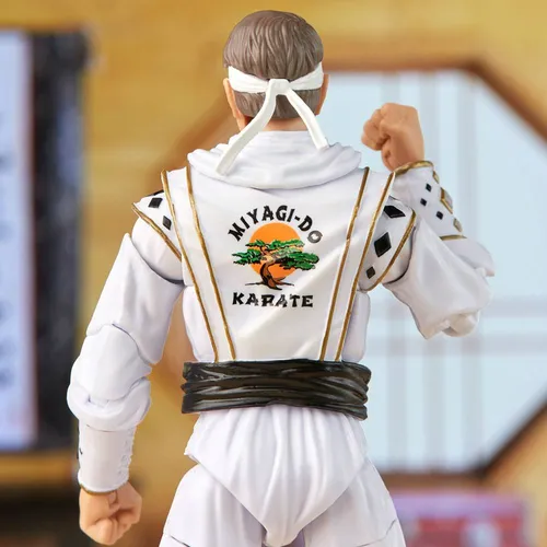 Power Rangers Lightning Collection Mighty Morphin X Cobra Kai Daniel LaRusso Morphed White Crane Ranger - Imagen 5