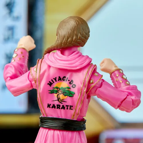 Power Rangers x Cobra Kai Ligtning Collection Figura Morphed Samantha LaRusso Pink Mantis Ranger - Imagen 8