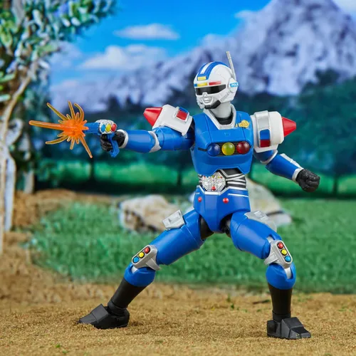 Power Rangers Lightning Collection Turbo Blue Senturion - Imagen 3
