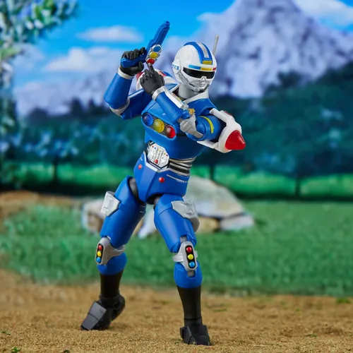 Power Rangers Lightning Collection Turbo Blue Senturion - Imagen 4