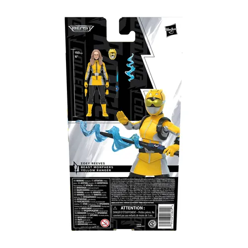 Power Rangers Lightning Collection Beast Morphers Yellow Ranger - Imagen 2