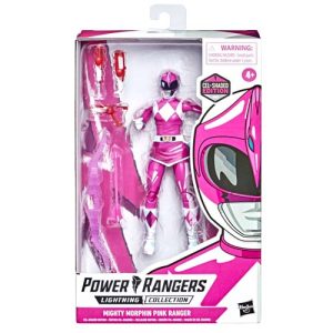 Power Rangers Lightning Collection Cel-Shaded Mighty Morphin Pink Ranger