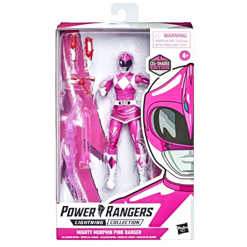 Power Rangers Lightning Collection Cel-Shaded Mighty Morphin Pink Ranger
