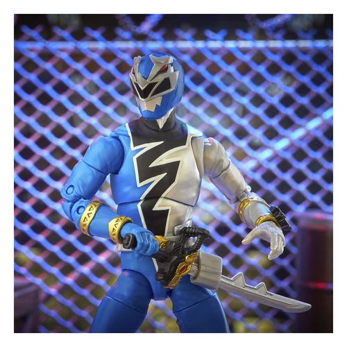 Power Rangers Lightning Collection Dino Fury Blue Ranger - Imagen 8