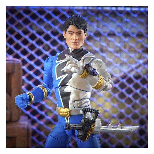 Power Rangers Lightning Collection Dino Fury Blue Ranger - Imagen 11