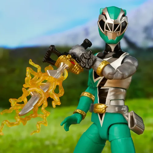 Power Rangers Lightning Collection Dino Fury Green Ranger - Imagen 10