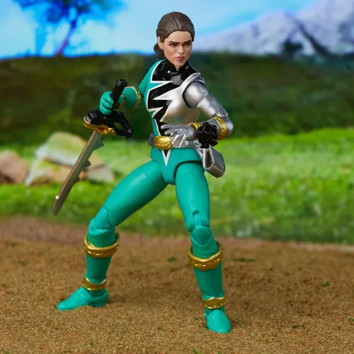 Power Rangers Lightning Collection Dino Fury Green Ranger - Imagen 5