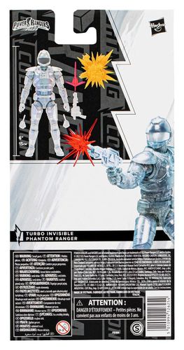 Power Rangers Lightning Collection Figura Turbo Invisible Phantom Ranger - Imagen 13