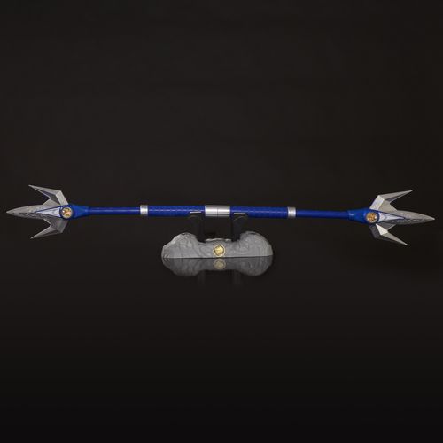 Power Rangers Lightning Collection Mighty Morphin Blue Ranger Power Lance - Imagen 5