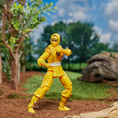 Power Rangers Lightning Collection Mighty Morphin Ninja Yellow Ranger - Imagen 2