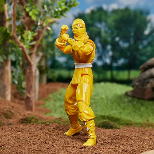Power Rangers Lightning Collection Mighty Morphin Ninja Yellow Ranger - Imagen 4