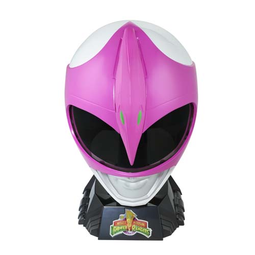 Power Rangers Lightning Collection Mighty Morphin Pink Helmet - Imagen 2