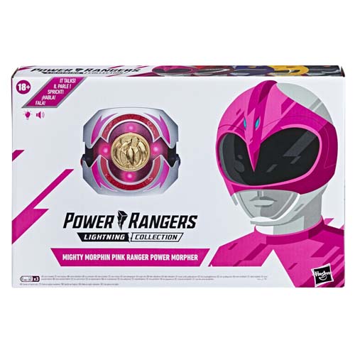 Power Rangers Lightning Collection Mighty Morphin Pink Ranger Power Morpher - Imagen 4