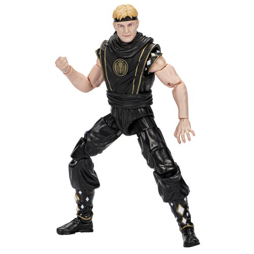 Power Rangers Lightning Collection Mighty Morphin X Cobra Kai Johnny Lawrence Morphed Black Boar Ranger - Imagen 6