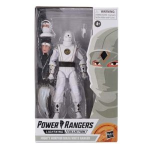 Power Rangers Lightning Collection Monsters Mighty Morphin Ninja White Ranger