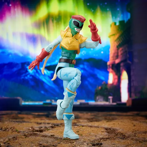 Power Rangers X Street Fighter Lightning Collection Morphed Cammy Stinging Crane Ranger - Imagen 8