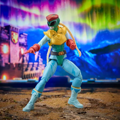Power Rangers X Street Fighter Lightning Collection Morphed Cammy Stinging Crane Ranger - Imagen 9