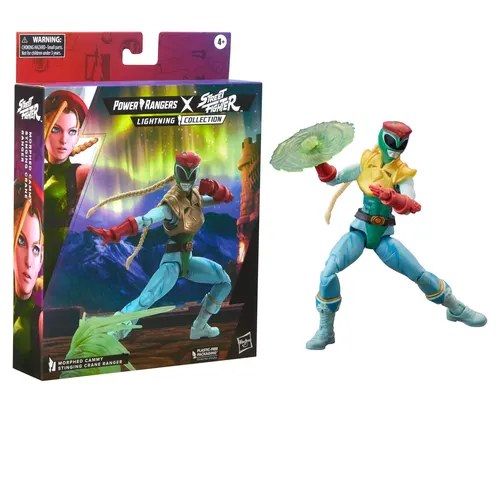 Power Rangers X Street Fighter Lightning Collection Morphed Cammy Stinging Crane Ranger