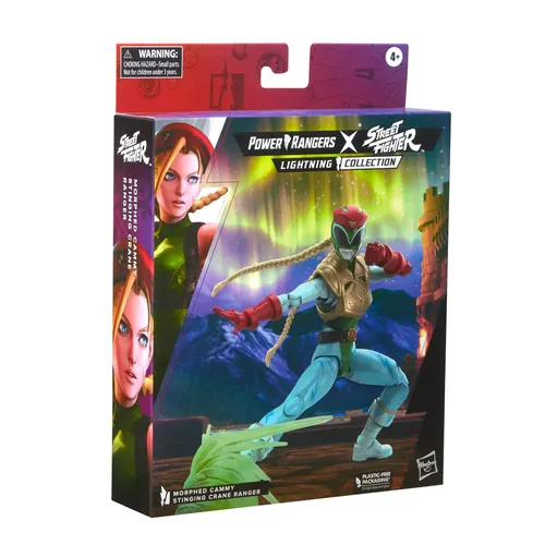 Power Rangers X Street Fighter Lightning Collection Morphed Cammy Stinging Crane Ranger - Imagen 2