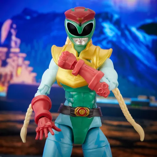 Power Rangers X Street Fighter Lightning Collection Morphed Cammy Stinging Crane Ranger - Imagen 4