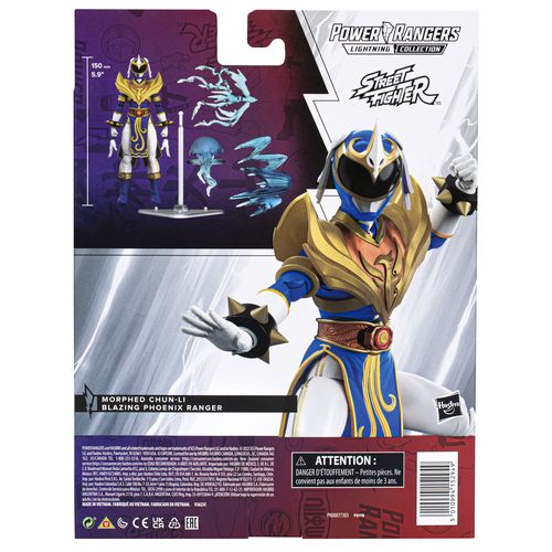 Power Rangers X Street Fighter Lightning Collection Morphed Chun-Li Blazing Phoenix - Imagen 13