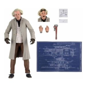 Figura Ultimate Doc Brown Regreso al Futuro 18cm