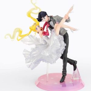 Sailor Moon Estatua PVC FiguartsZERO Chouette Usagi & Tuxedo Mask Moonlight Glow Edition 24 cm