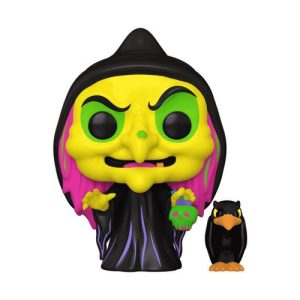 Funko Pop! Snow White Disguised Evil Queen with Raven (Black Light) Exclusive